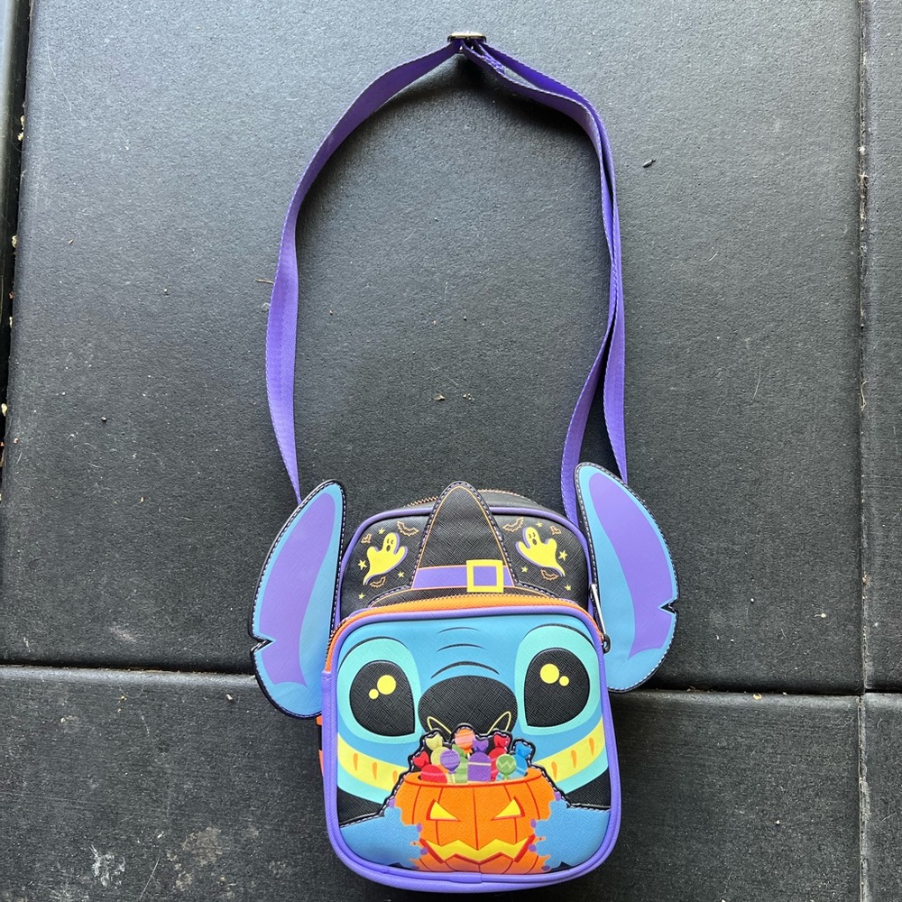 LoungeFly Disney Stitch Halloween Crossover bag